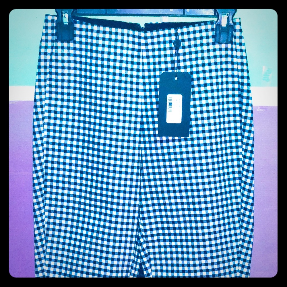 NWT RAG & BONE $295 WOMENS BLUE MULTI SIMONE PANT